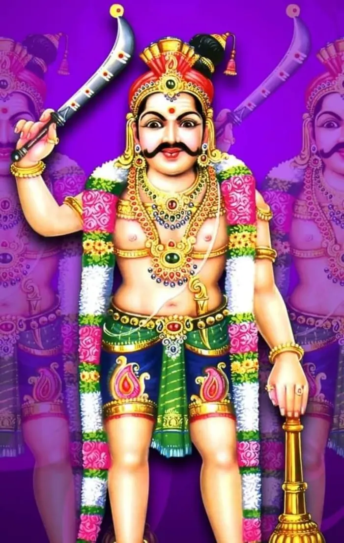 3d divine god karuppasamy hd wallpaper gallery photos free