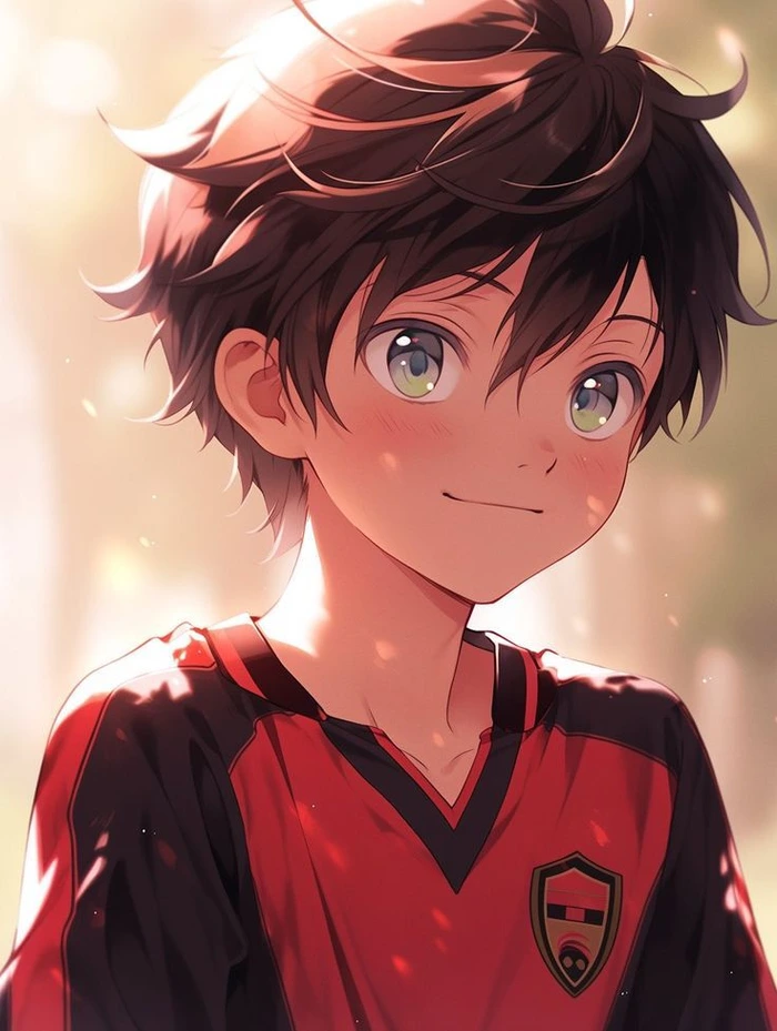Boy cartoon dp standing pose