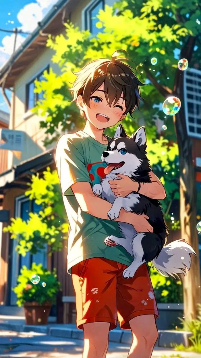 Boy cartoon pic no filter