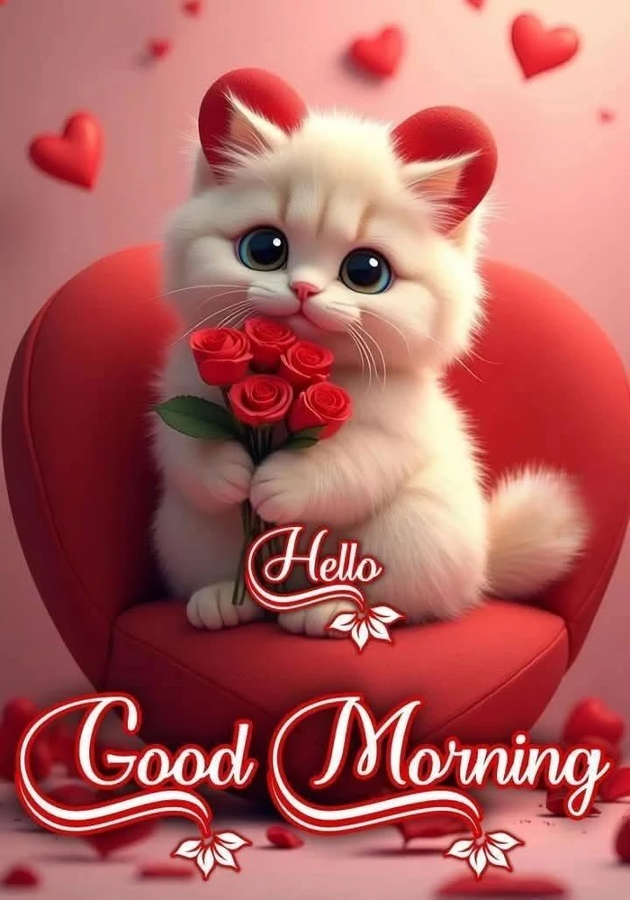 adorable cats good morning wallpapers hd photo gallery