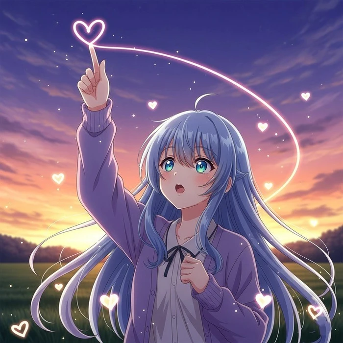 aesthetic cute cartoon girl photos for whatsapp dp