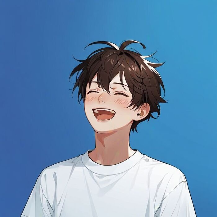 aesthetic dp cartoon boy full hd