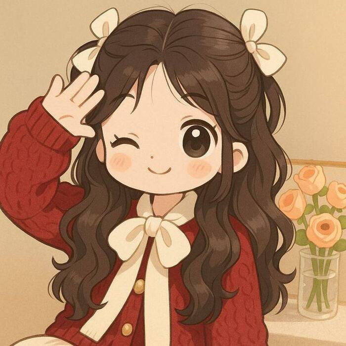 aesthetic dp cartoon pinterest cute