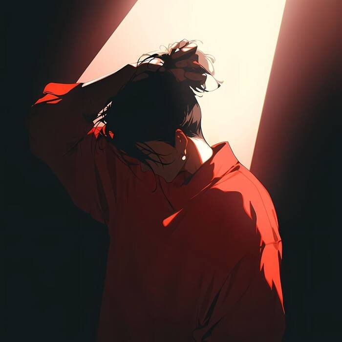 aesthetic dp cartoon