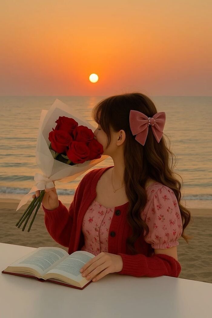 aethetics photo hidden face dp girls full hd