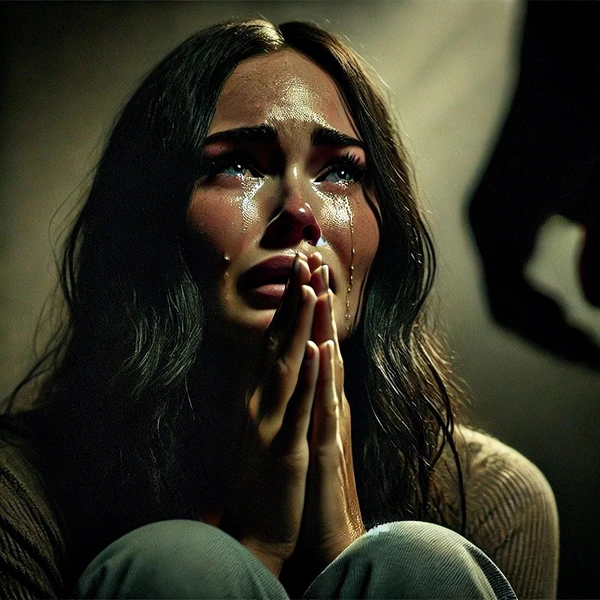 alone cry girl dp