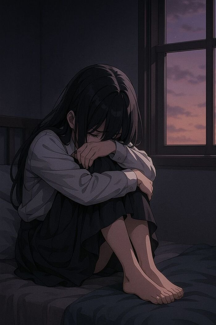 alone depression crying