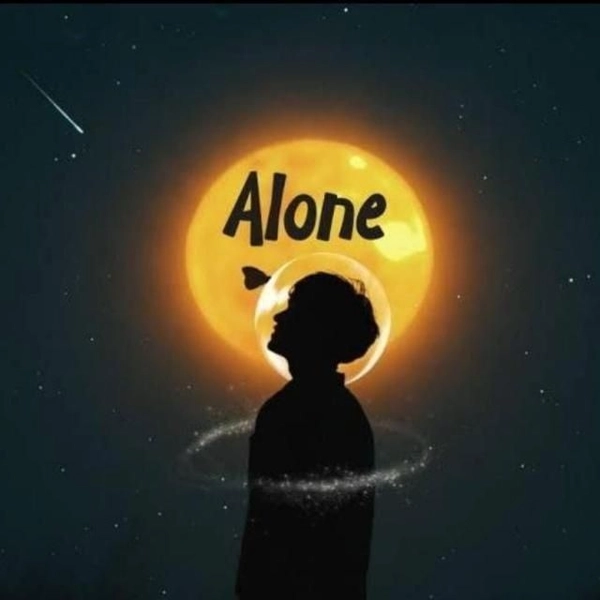 alone dp profile photo