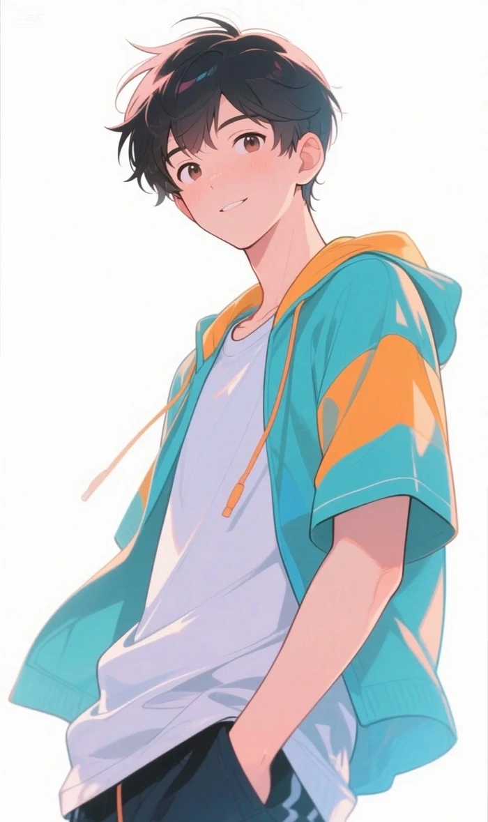 anime boy dp instagram blurry effect