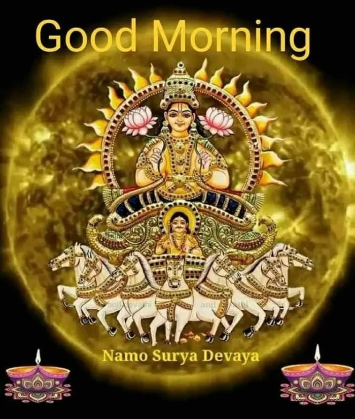 artistic 3d drawings of surya dev good morning images hd