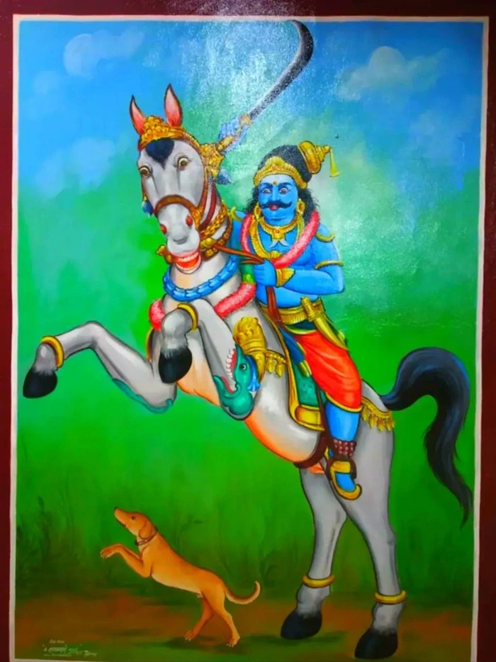 artistic gallery of god karuppasamy hd wallpaper images