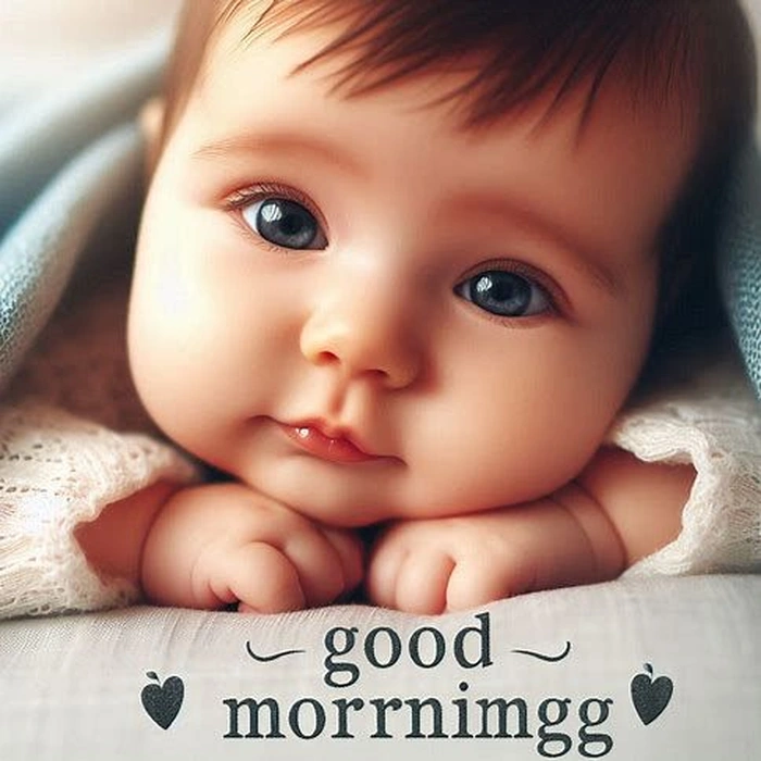 beautiful good morning baby s dp for whatsapp