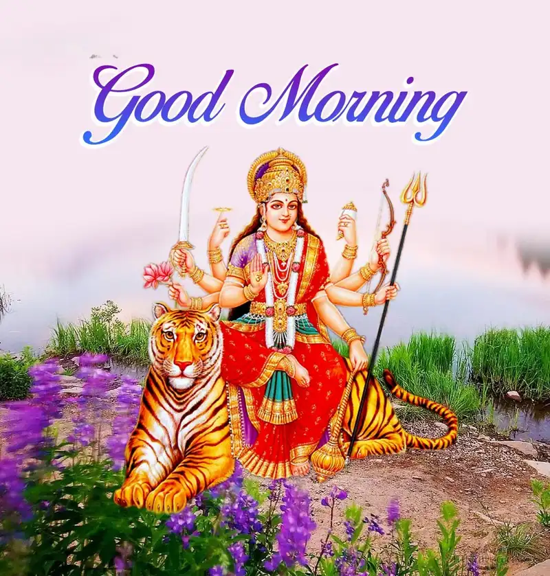 beautiful good morning god images in hindi