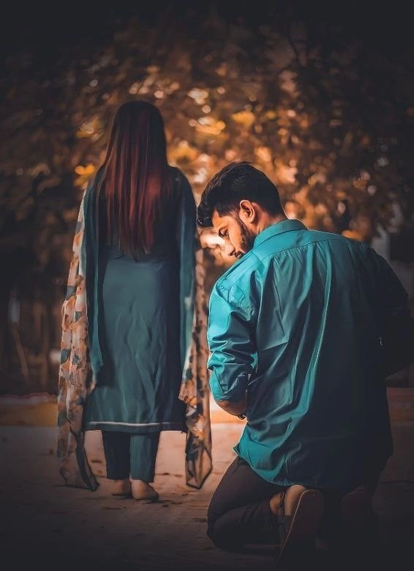 breakup dp blurry effect
