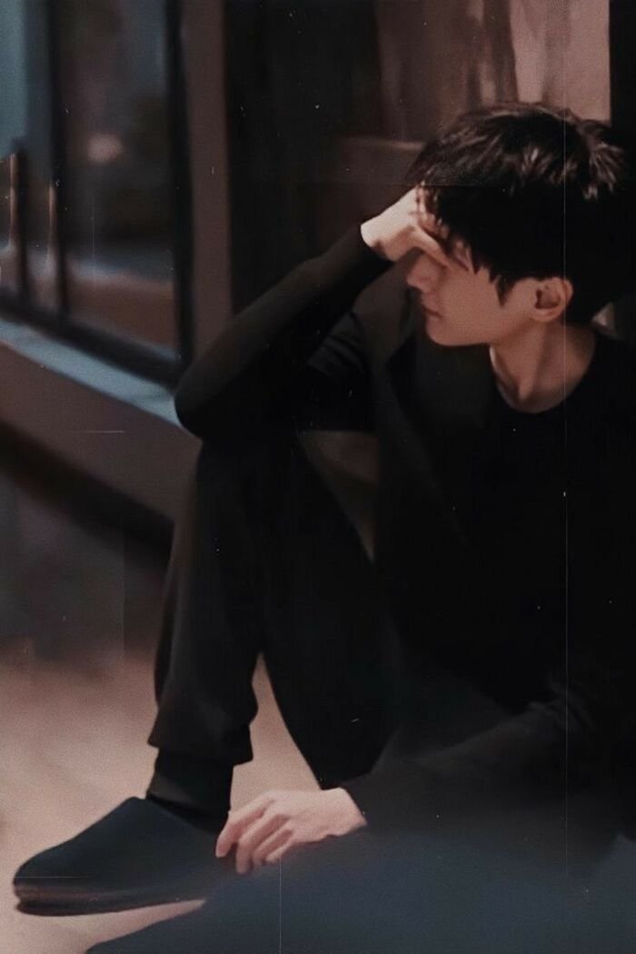 breakup sad boy dp aethetics