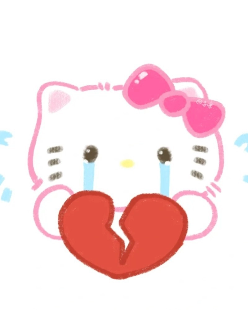 broken heart dp dp with cap