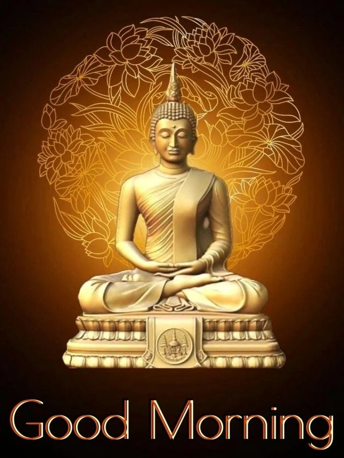 buddha good morning images stylish appearance