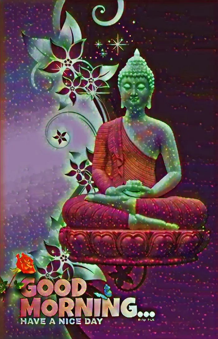 buddha good morning s attitude style dp