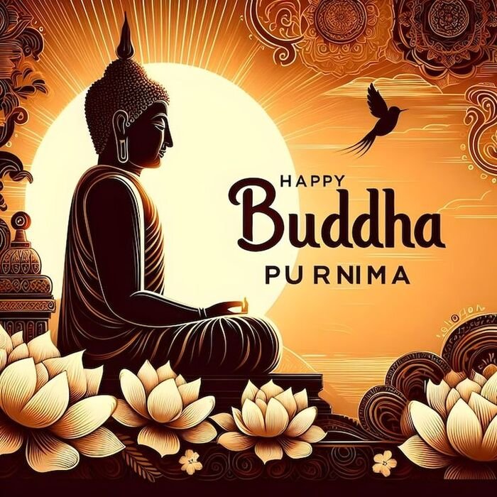 buddha purnima wishes images aethetics full hd