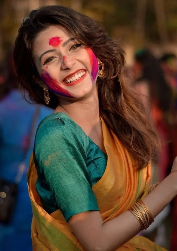 colorful beautiful girl dp for whatsapp