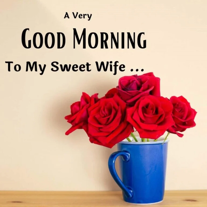cool good morning images for wife