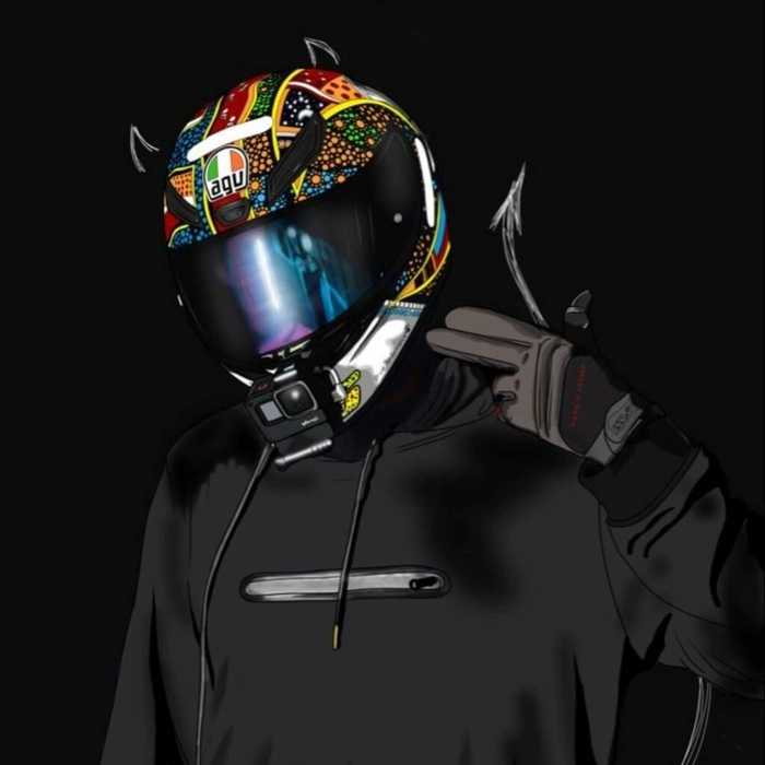 cool instagram dp with background blur