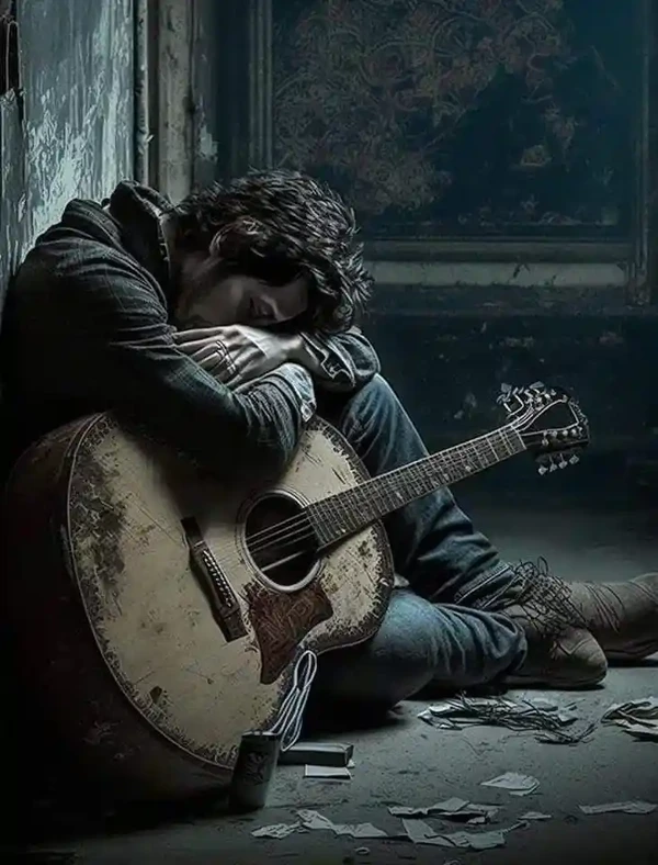 cool sad dp alone