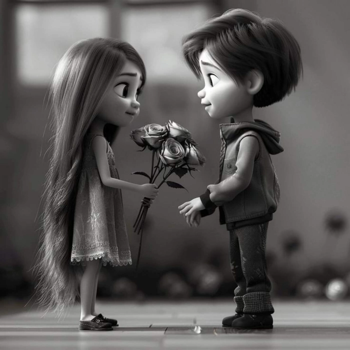 couple dp for whatsapp half half