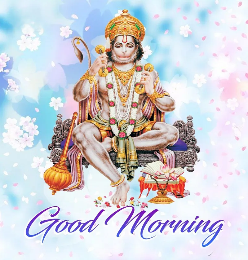 creative good morning god images in hindi