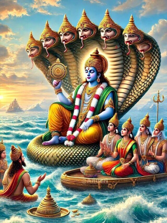62+ Stunning Lord Vishnu Images 3D HD Free Download