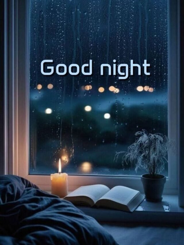 57+ Beautiful Good Night Rain Images for Calm Sleep