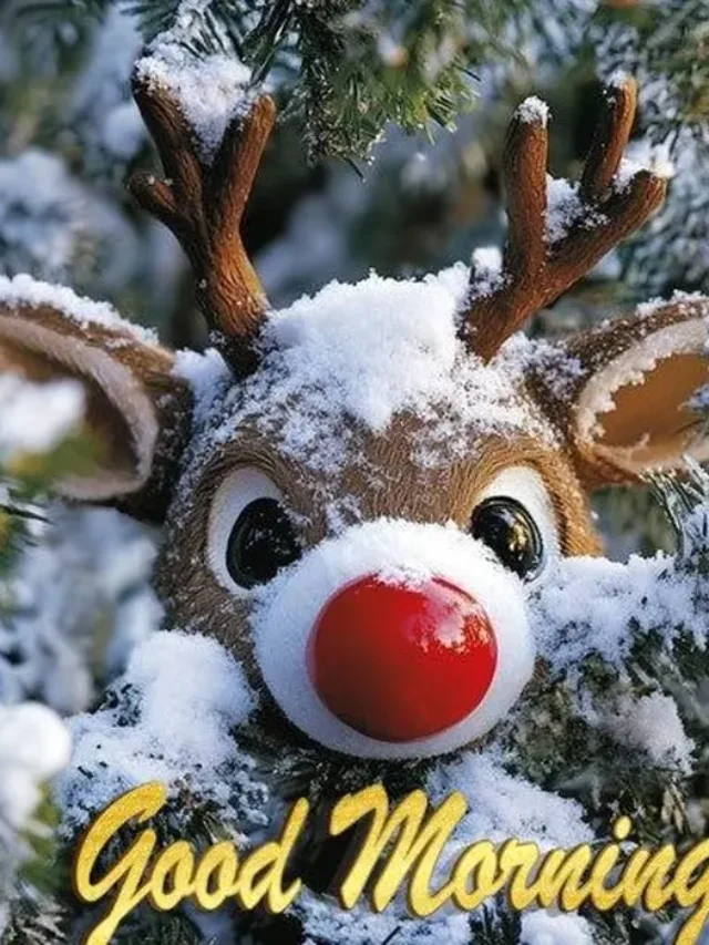 64+ Beautiful Good Morning Christmas Images to Share Joy