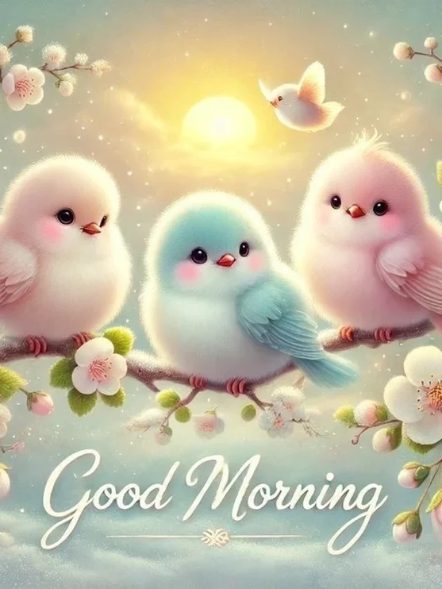 57+ Peaceful Good Morning Birds Images to Start Fresh