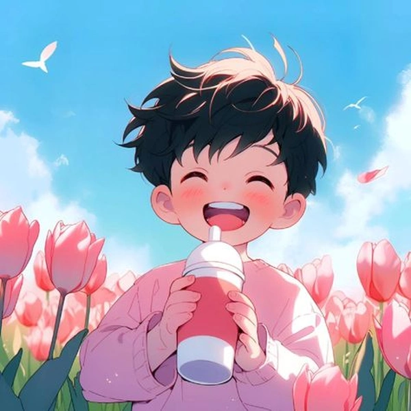 cute boy cartoon dp for instagram