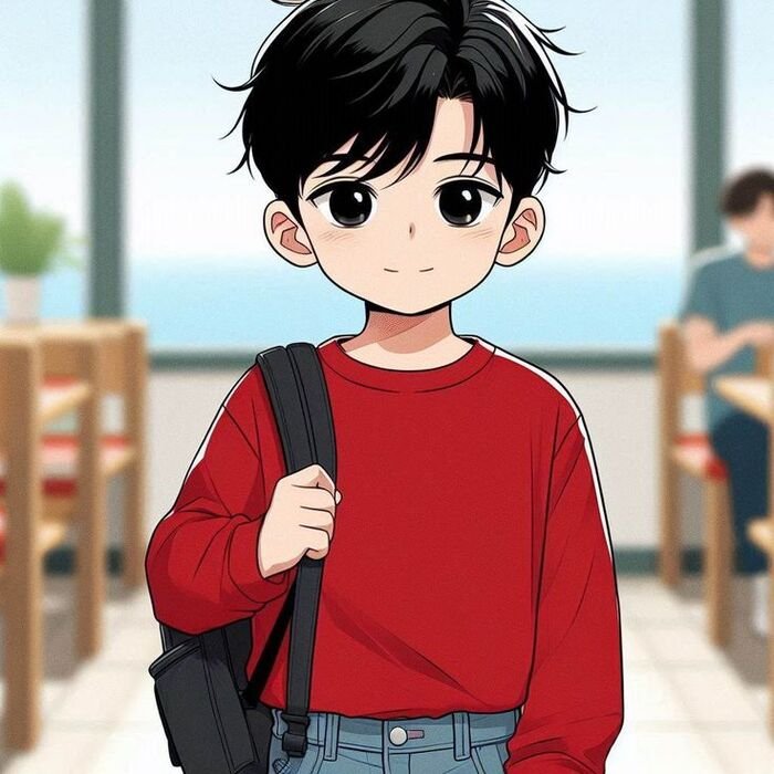 cute boy dp cartoon pinterest full hd