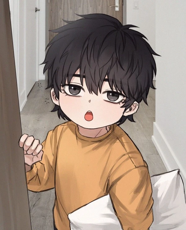 cute boy pic cartoon dp for sad mood