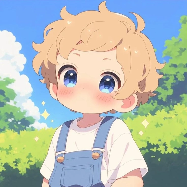 cute boy pic cartoon in low light