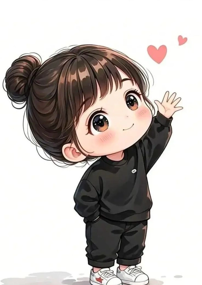 cute cartoon dp dp with quotes