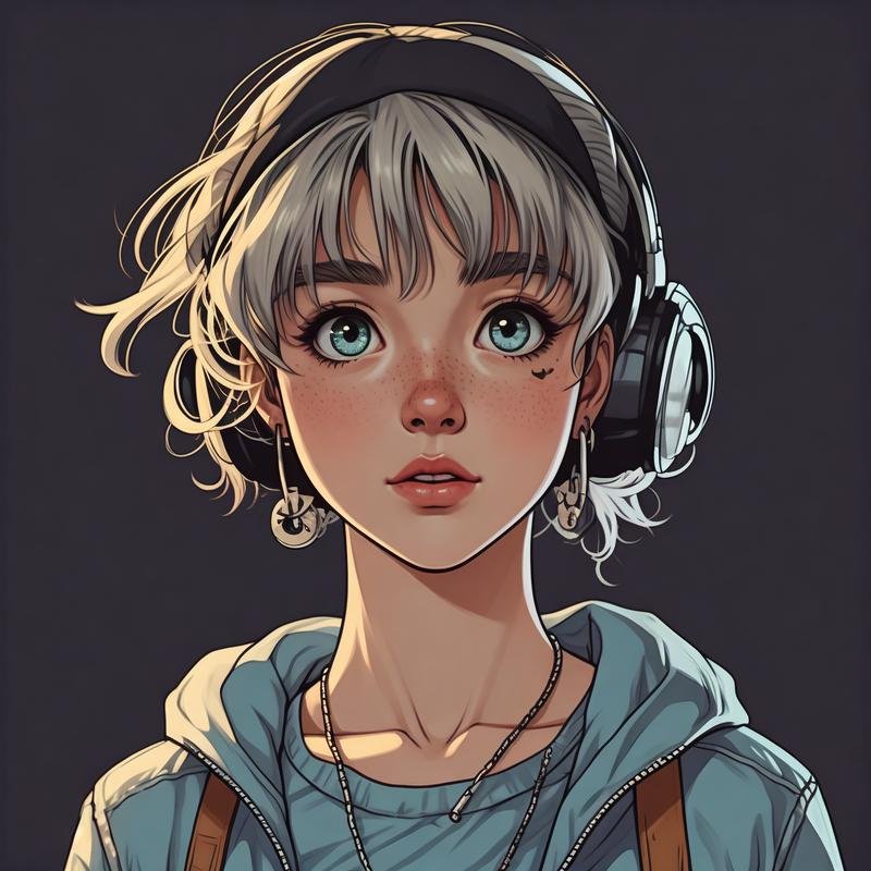 cute cartoon dp profile