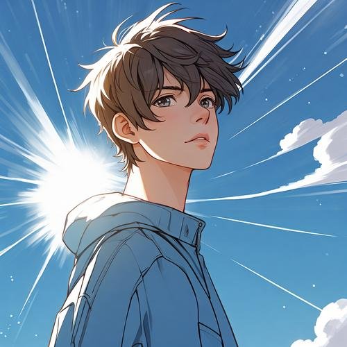 cute cartoon dp smiling