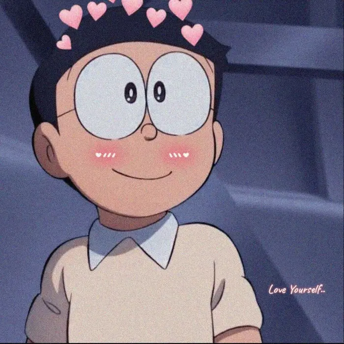 cute cartoon dp standing pose