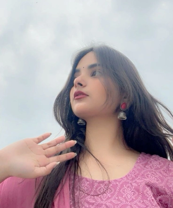 cute girl photo simple