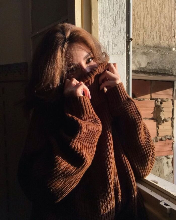 cute hidden face dp girls