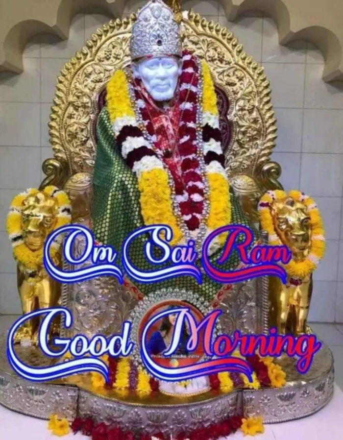 divine sai baba hd wallpapers good morning background