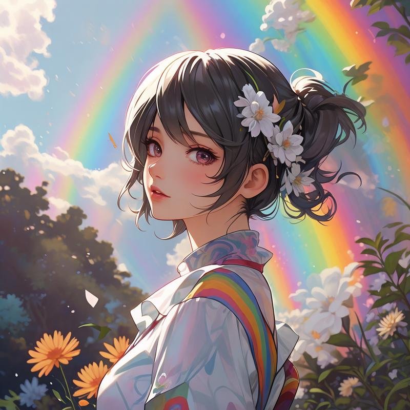 dp anime minimalist art