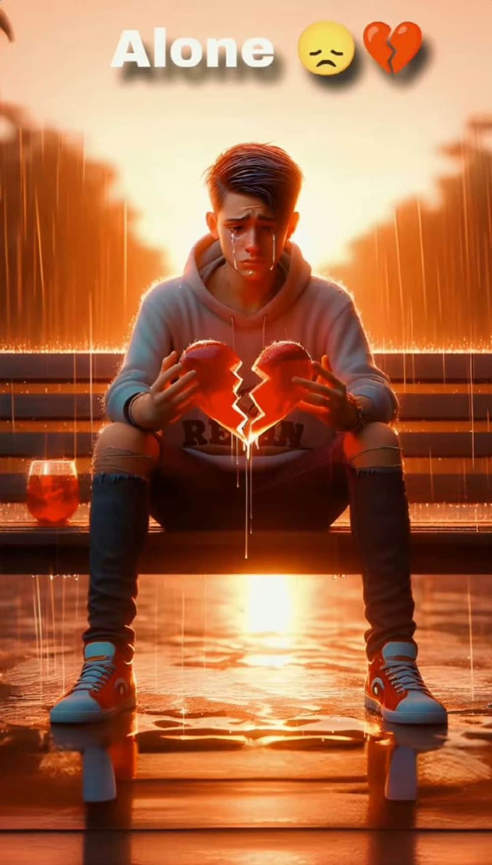 emotional mood off photo