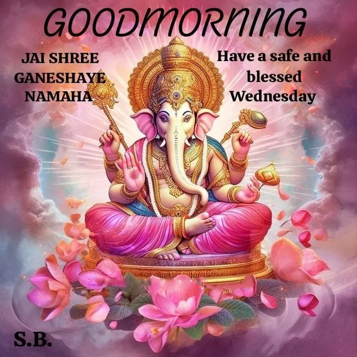 famous good morning ganesh images