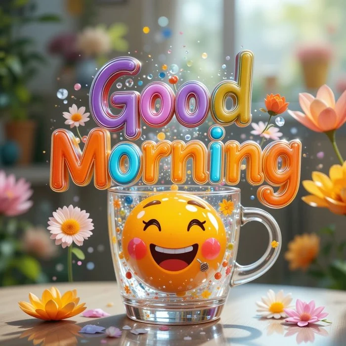 free hd download good morning 3d wallpaper photos