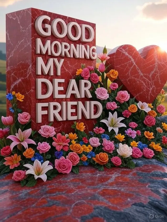 friend good morning images no filter