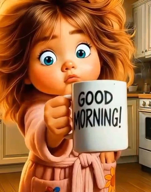 funny good morning s dp standing pose